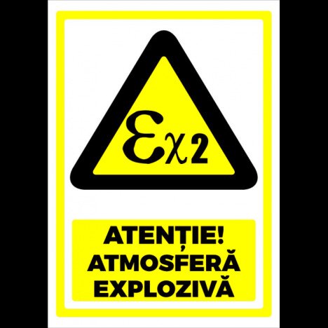 Indicator atentie atmosfera exploziva ex 2